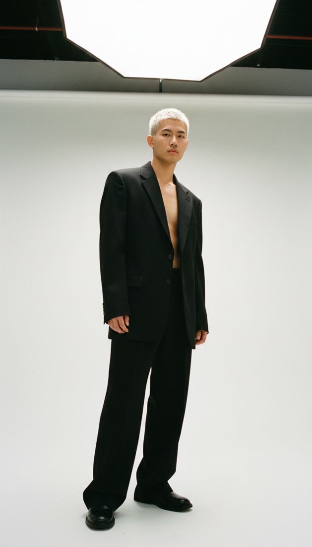 Modelo gerado, corpo · frente